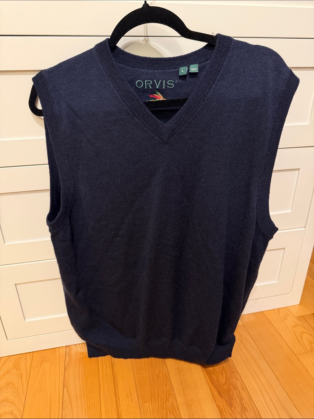 Or is merino Wool vneck sweater vest